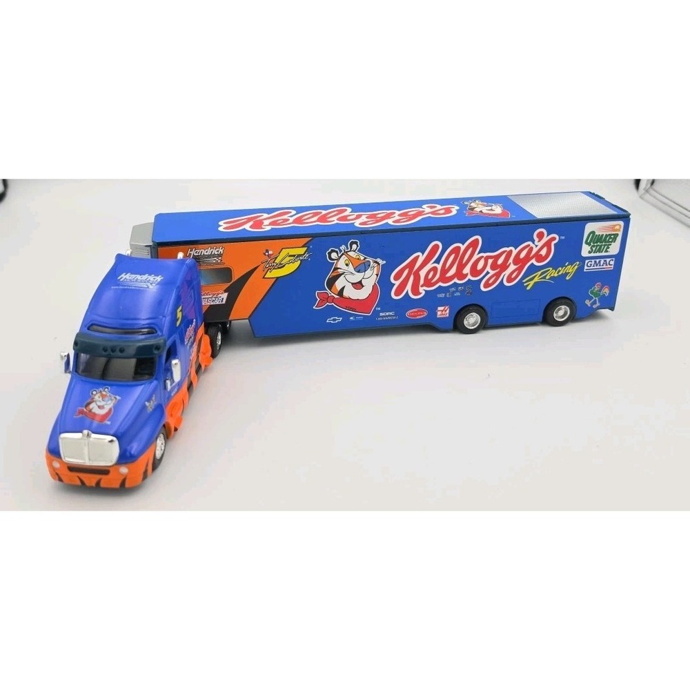 VINTAGE 1998 Kelloggs Hendrick Diecast Semi Truck Tony The Tiger NASCAR Racing